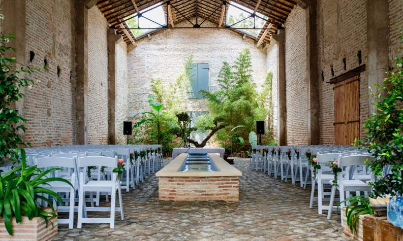 Ancienne bergerie mariage dans le gard